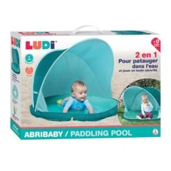 Piscine Couverte Bébé 15 Piscine Couverte Bébé -Magasin Général Pour Enfants abribaby bleu ludi jouets OG