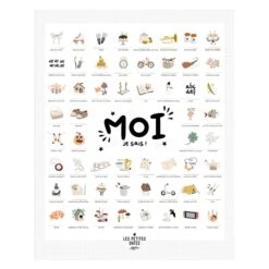 Affiche à Tamponner Moi Je Sais 6 Affiche à Tamponner Moi Je Sais -Magasin Général Pour Enfants affiche moi je sais les petites dates OB