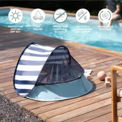 BabyMoov Tente De Jeux Anti-UV 3-en-1 Aquani Marinière 13 BabyMoov Tente De Jeux Anti-UV 3-en-1 Aquani Marinière -Magasin Général Pour Enfants aquani mariniere babymoov OE