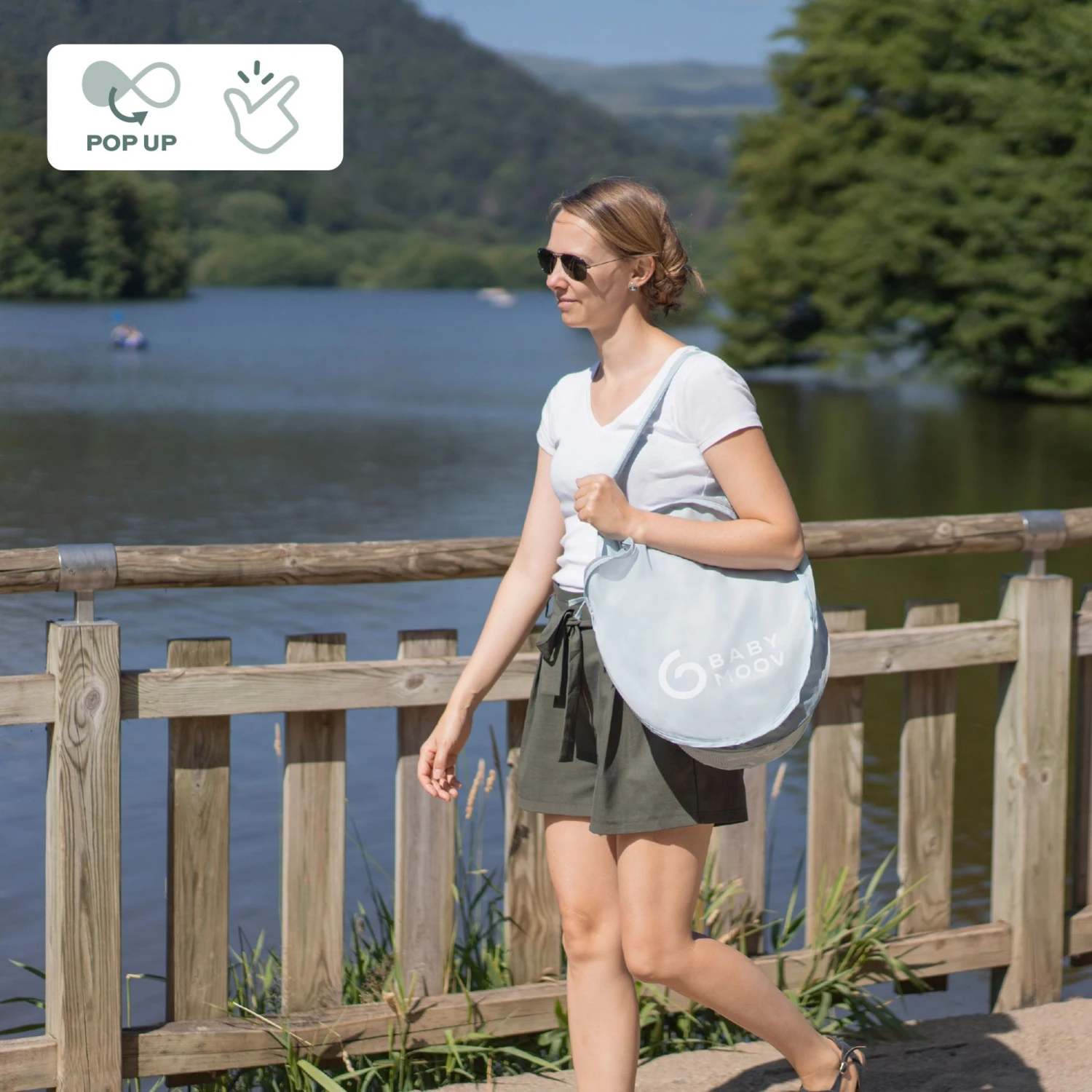 BabyMoov Tente De Jeux Anti-UV 3-en-1 Aquani Marinière 8 BabyMoov Tente De Jeux Anti-UV 3-en-1 Aquani Marinière – Image 6