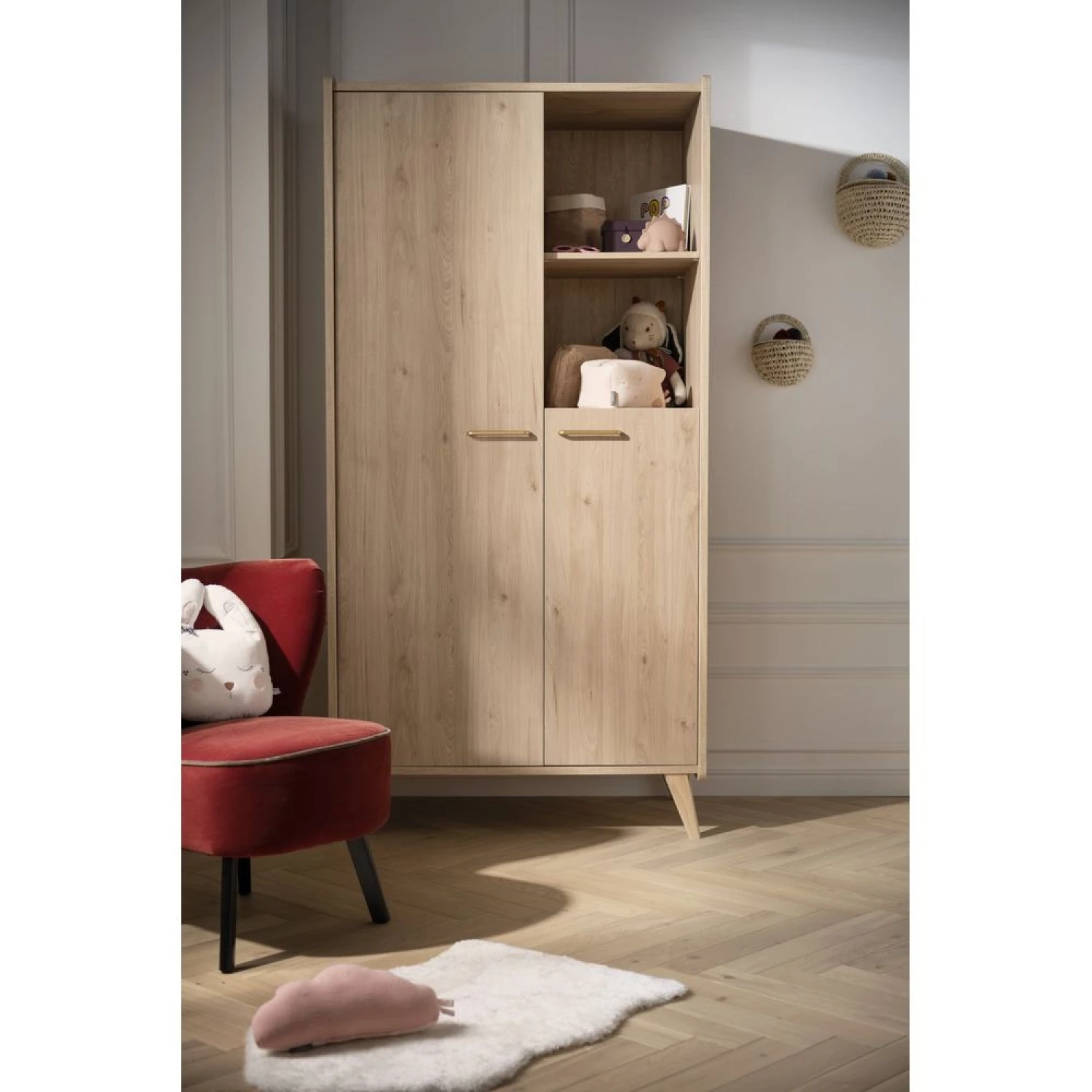 Armoire 2 Portes 2 Niches Arty 4 Armoire 2 Portes 2 Niches Arty – Image 2