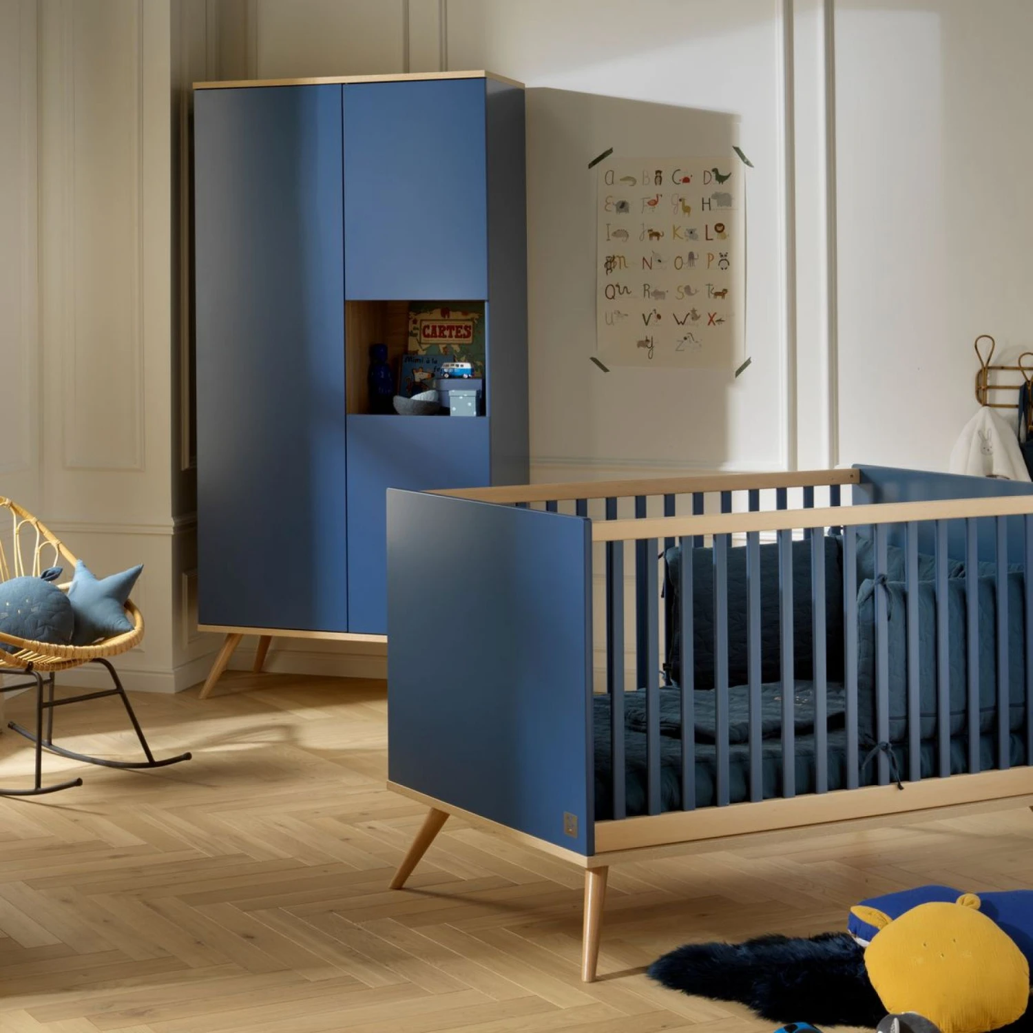 Armoire Boreale Bleu Nuit 4 Armoire Boreale Bleu Nuit – Image 2