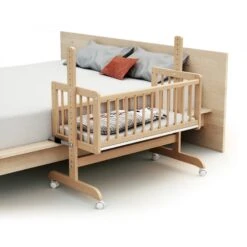 Lit Cododo Essentiel Hêtre Verni 9 Lit Cododo Essentiel Hêtre Verni -Magasin Général Pour Enfants at4 berceau cododo essentiel hetre verni at4 OC