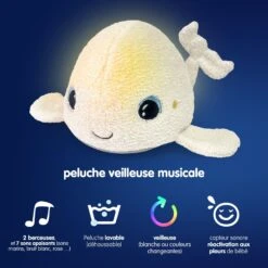 PABOBO Veilleuse Bébé Béluga Peluche Veilleuse & Bruits Blancs 17 PABOBO Veilleuse Bébé Béluga Peluche Veilleuse & Bruits Blancs -Magasin Général Pour Enfants beluga peluche veilleuse bruits blancs pabobo 367528 OG