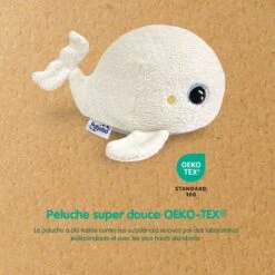 PABOBO Veilleuse Bébé Béluga Peluche Veilleuse & Bruits Blancs 18 PABOBO Veilleuse Bébé Béluga Peluche Veilleuse & Bruits Blancs -Magasin Général Pour Enfants beluga peluche veilleuse bruits blancs pabobo 367528 OH