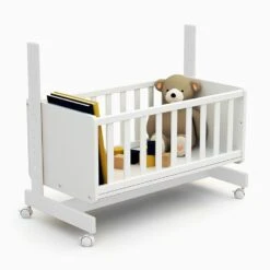 Lit Cododo Confort Blanc 9 Lit Cododo Confort Blanc -Magasin Général Pour Enfants berceau cododo confort blanc at4 OC