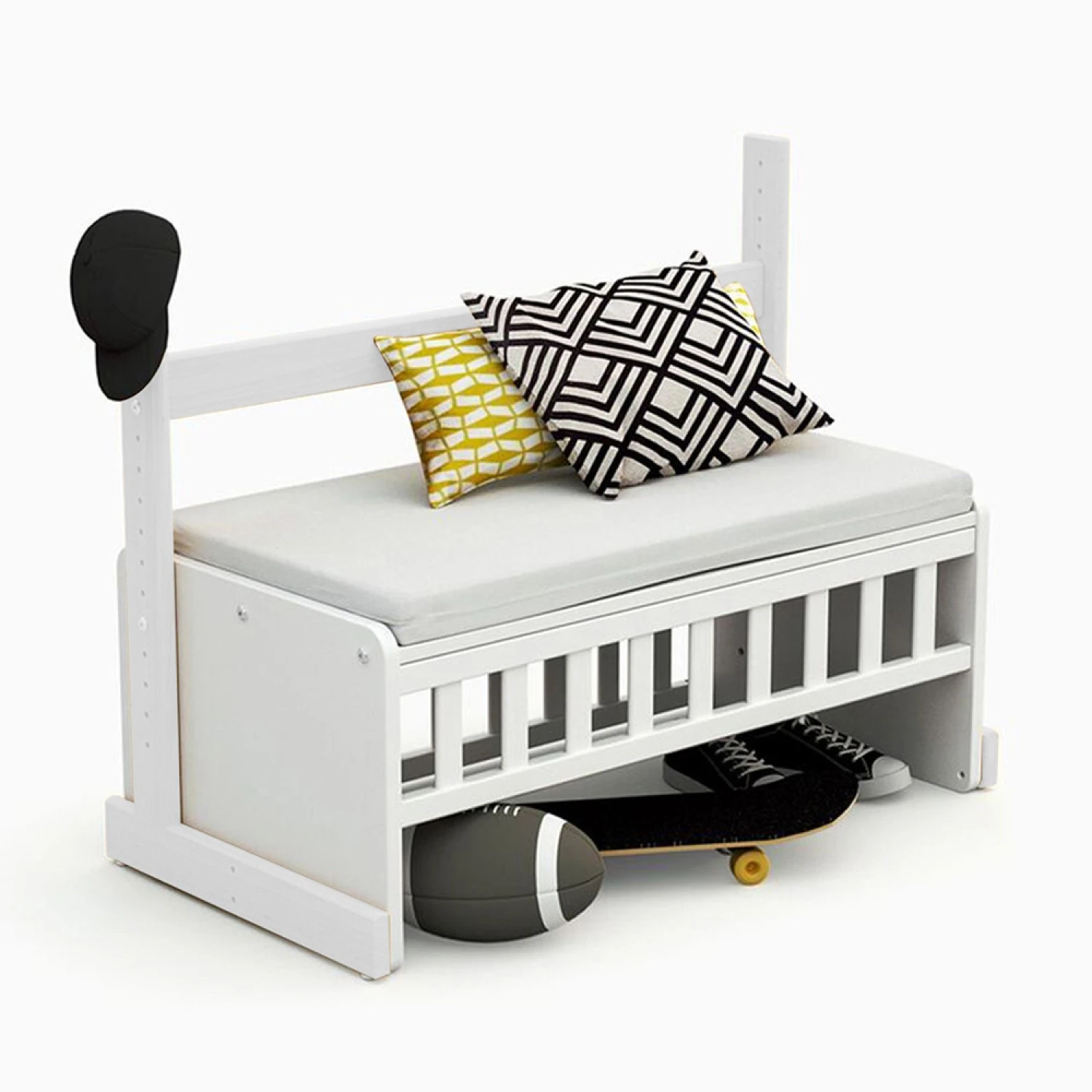 Lit Cododo Confort Blanc 6 Lit Cododo Confort Blanc – Image 4