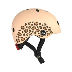 Scoot & Ride Casque Pour Enfant Taille XS Lifestyle Leopard 12 Scoot & Ride Casque Pour Enfant Taille XS Lifestyle Leopard -Magasin Général Pour Enfants casque xs motif leopard scoot ride OD