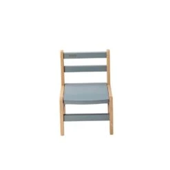 Petite Chaise Basse Enfant Louise Hybride Bleu Gris -Magasin Général Pour Enfants chaise basse louise hybride bleu gris combelle 367689 OC