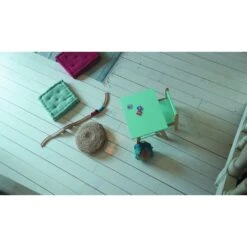 Petite Chaise Basse Enfant Louise Hybride Bleu Gris -Magasin Général Pour Enfants chaise basse louise hybride bleu gris combelle 367689 OL