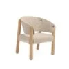 Chaise Enfant SABA Beige En Hêtre Brut