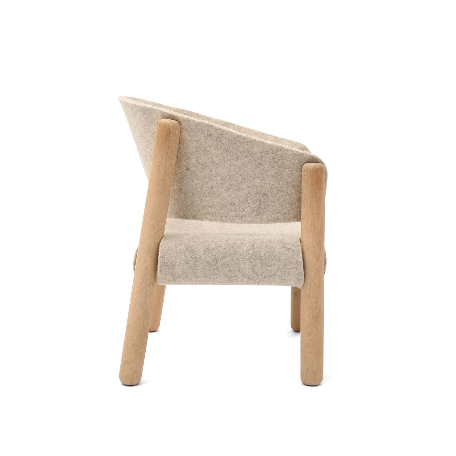 Chaise Enfant SABA Beige En Hêtre Brut 5 Chaise Enfant SABA Beige En Hêtre Brut – Image 3