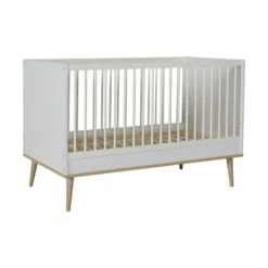 Chambre Duo Lit Bébé 70x140 Cm + Commode Avec Plan à Langer Flow White & Oak 10 Chambre Duo Lit Bébé 70x140 Cm + Commode Avec Plan à Langer Flow White & Oak -Magasin Général Pour Enfants chambre duo lit 140 x 70 cm commode avec plan a langer flow white oak quax OD