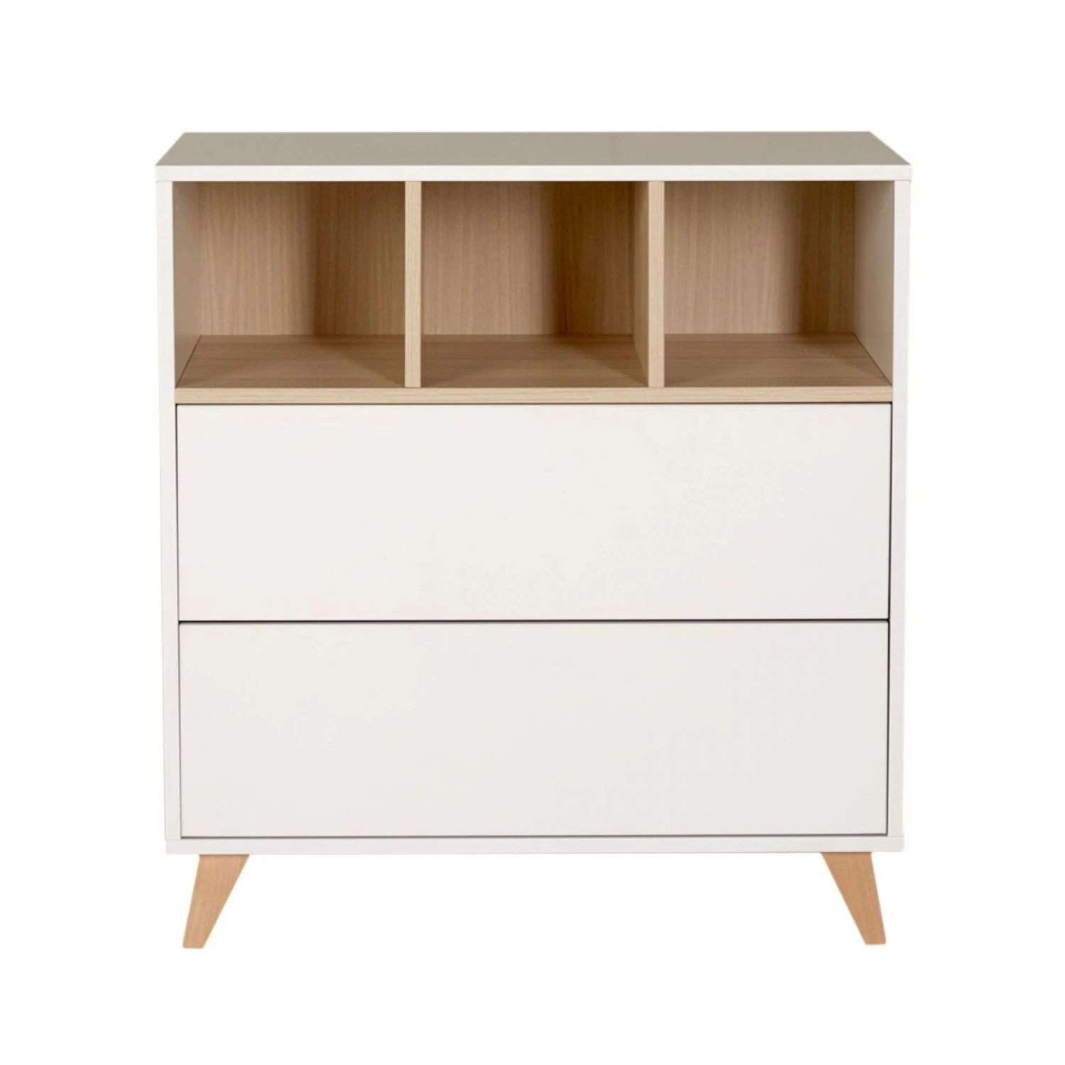 Chambre Duo Lit Bébé 70x140 Cm évolutif En Lit Enfant + Commode Avec Plan à Langer Loft White 8 Chambre Duo Lit Bébé 70x140 Cm évolutif En Lit Enfant + Commode Avec Plan à Langer Loft White – Image 6