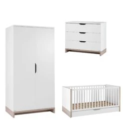 Chambre Trio Lit 70x140 Cm + Armoire + Commode Lilo 18 Chambre Trio Lit 70x140 Cm + Armoire + Commode Lilo -Magasin Général Pour Enfants chambre trio lilo lit 70 x 140 commode armoire galipette OF