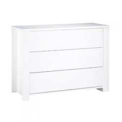 Chambre Trio Lit 60x120 Cm + Armoire + Commode Loft Blanc 12 Chambre Trio Lit 60x120 Cm + Armoire + Commode Loft Blanc -Magasin Général Pour Enfants chambre trio lit 120 x 60 commode armoire loft blanc sauthon meubles OD