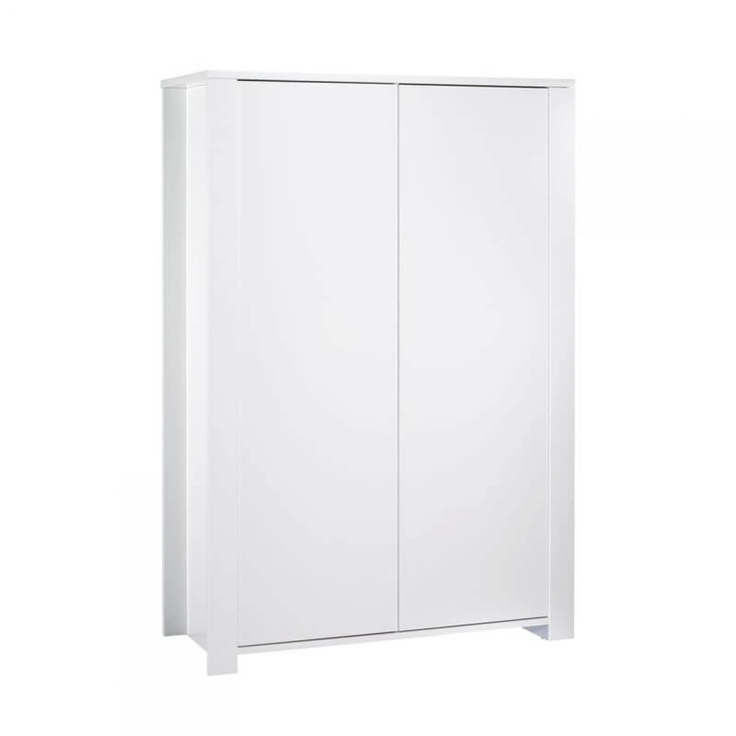Chambre Trio Lit 60x120 Cm + Armoire + Commode Loft Blanc 7 Chambre Trio Lit 60x120 Cm + Armoire + Commode Loft Blanc – Image 5
