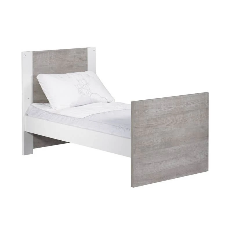 Chambre Trio Lit évolutif Bébé Little Big Bed 70x140 Cm + Armoire + Commode Loft Bois 5 Chambre Trio Lit évolutif Bébé Little Big Bed 70x140 Cm + Armoire + Commode Loft Bois – Image 3
