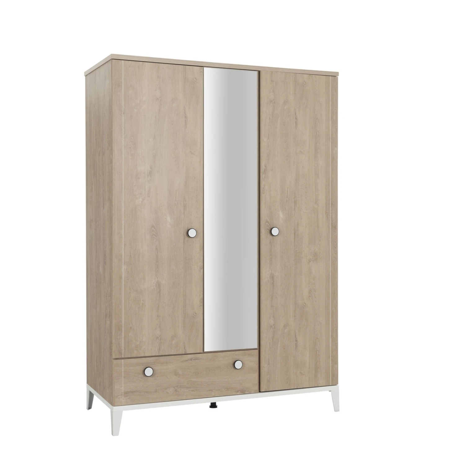 Chambre Trio Lit 70x140 Cm + Armoire 3 Portes + Commode Marcel 8 Chambre Trio Lit 70x140 Cm + Armoire 3 Portes + Commode Marcel – Image 6