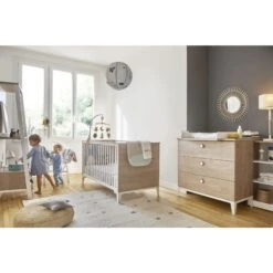 Chambre Trio Lit 70x140 Cm + Armoire 3 Portes + Commode Marcel 16 Chambre Trio Lit 70x140 Cm + Armoire 3 Portes + Commode Marcel -Magasin Général Pour Enfants chambre trio marcel lit 70x140 armoire 3p commode galipette OG