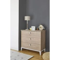 Chambre Trio Lit 70x140 Cm + Armoire 3 Portes + Commode Marcel 17 Chambre Trio Lit 70x140 Cm + Armoire 3 Portes + Commode Marcel -Magasin Général Pour Enfants chambre trio marcel lit 70x140 armoire 3p commode galipette OI