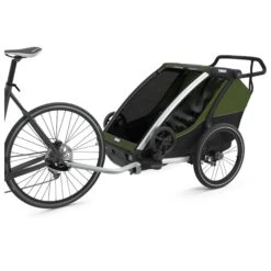 Thule Remorque De Vélo Chariot Cab 2 Cypress Green 10 Thule Remorque De Vélo Chariot Cab 2 Cypress Green -Magasin Général Pour Enfants chariot cab 2 cypres green thule OB