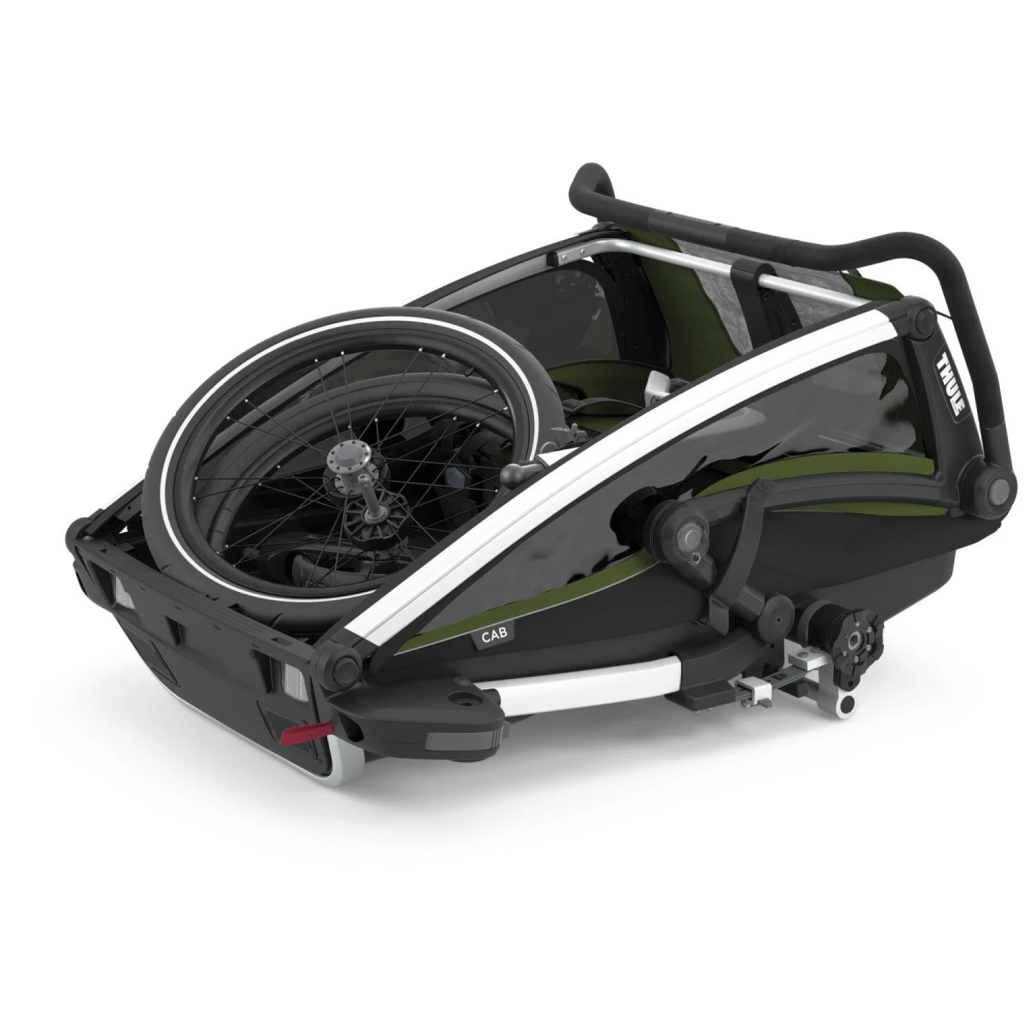 Thule Remorque De Vélo Chariot Cab 2 Cypress Green 8 Thule Remorque De Vélo Chariot Cab 2 Cypress Green – Image 6