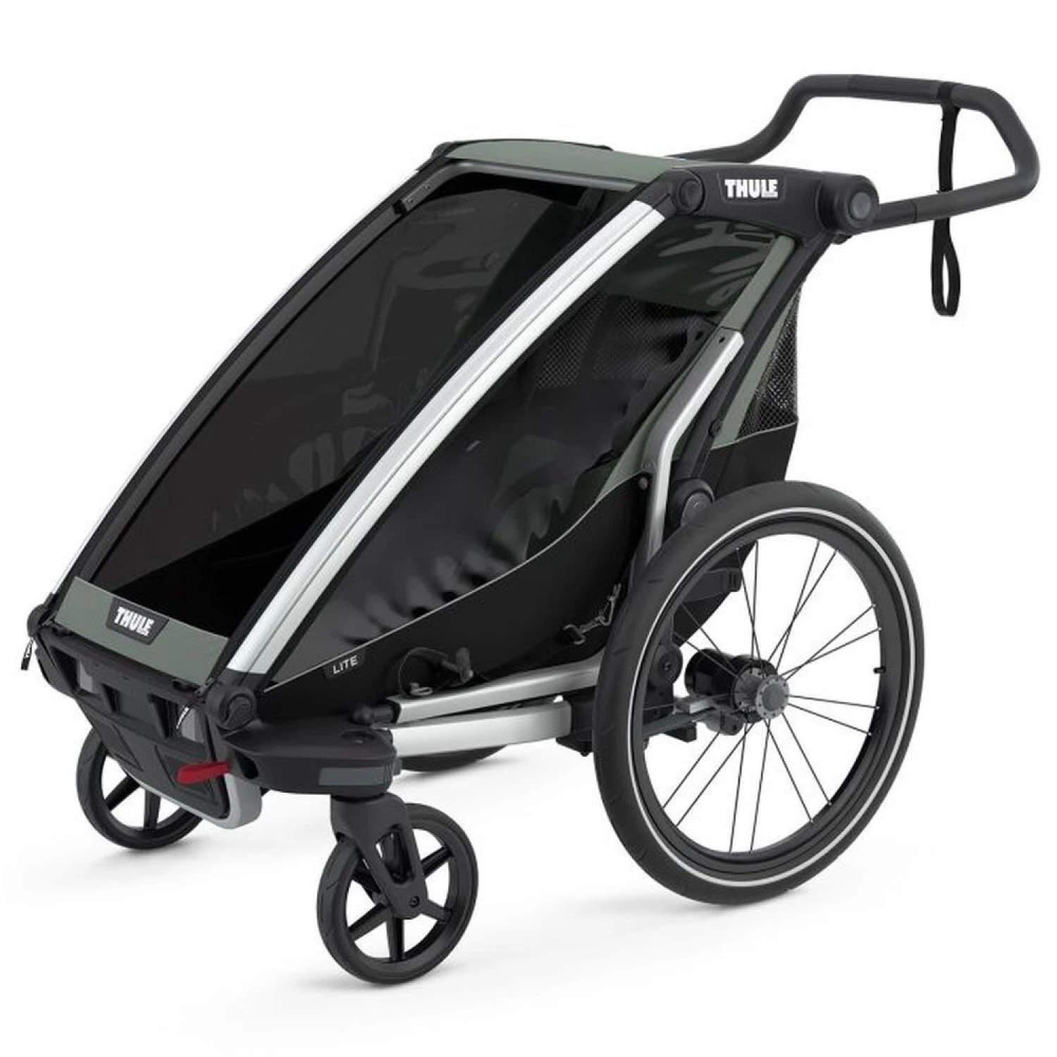 Thule Chariot Lite Monoplace 1 Agave 4 Thule Chariot Lite Monoplace 1 Agave – Image 2