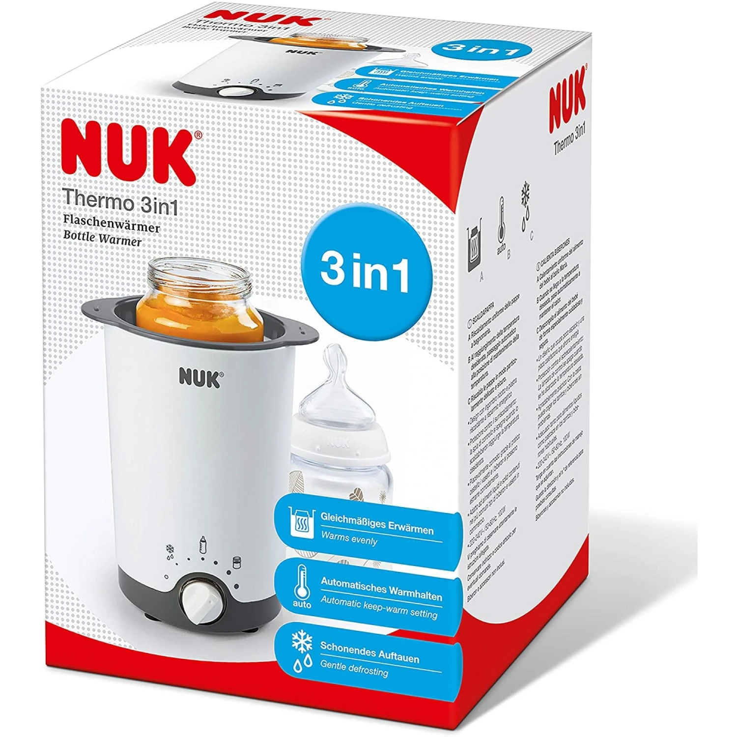 NUK Chauffe Biberon Thermo 3 En 1 4 NUK Chauffe Biberon Thermo 3 En 1 – Image 2