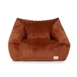 Pouf/Fauteuil Enfant Chelsea Velvet Wild Brown 13 Pouf/Fauteuil Enfant Chelsea Velvet Wild Brown -Magasin Général Pour Enfants chelsea velvet beanbag 72x75x42 nobodinoz 284897 OB