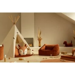 Pouf/Fauteuil Enfant Chelsea Velvet Wild Brown 18 Pouf/Fauteuil Enfant Chelsea Velvet Wild Brown -Magasin Général Pour Enfants chelsea velvet beanbag 72x75x42 nobodinoz 284897 OG