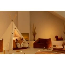 Pouf/Fauteuil Enfant Chelsea Velvet Wild Brown 20 Pouf/Fauteuil Enfant Chelsea Velvet Wild Brown -Magasin Général Pour Enfants chelsea velvet beanbag 72x75x42 nobodinoz 284897 OI