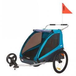 Thule Remorque De Vélo Coaster 2 XT Blue 14 Thule Remorque De Vélo Coaster 2 XT Blue -Magasin Général Pour Enfants coaster 2 xt bike trailerstroll blue thule OD