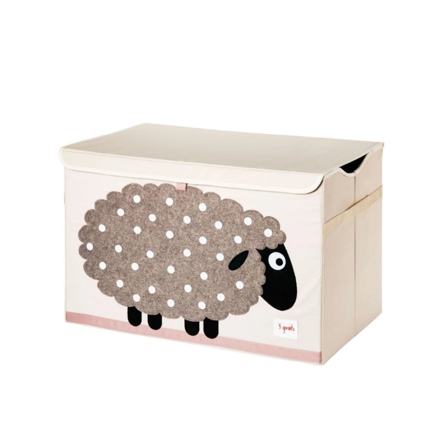 3 Sprouts Coffre à Jouets Mouton 3 3 Sprouts Coffre à Jouets Mouton