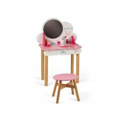 Janod Coiffeuse En Bois P'tite Miss -Magasin Général Pour Enfants coiffeuse p tite miss janod OC