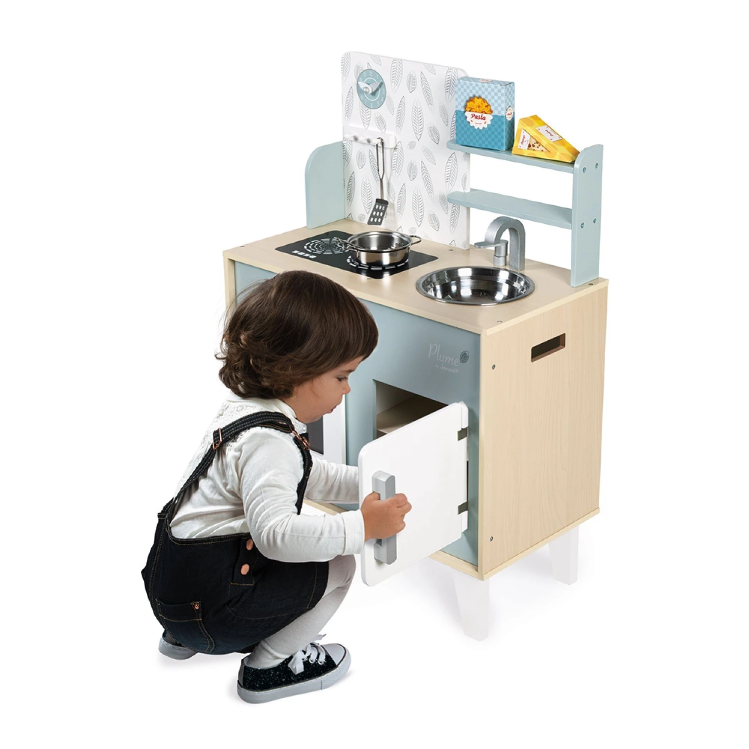 Janod Cuisine Enfant En Bois Plume 6 Janod Cuisine Enfant En Bois Plume – Image 4