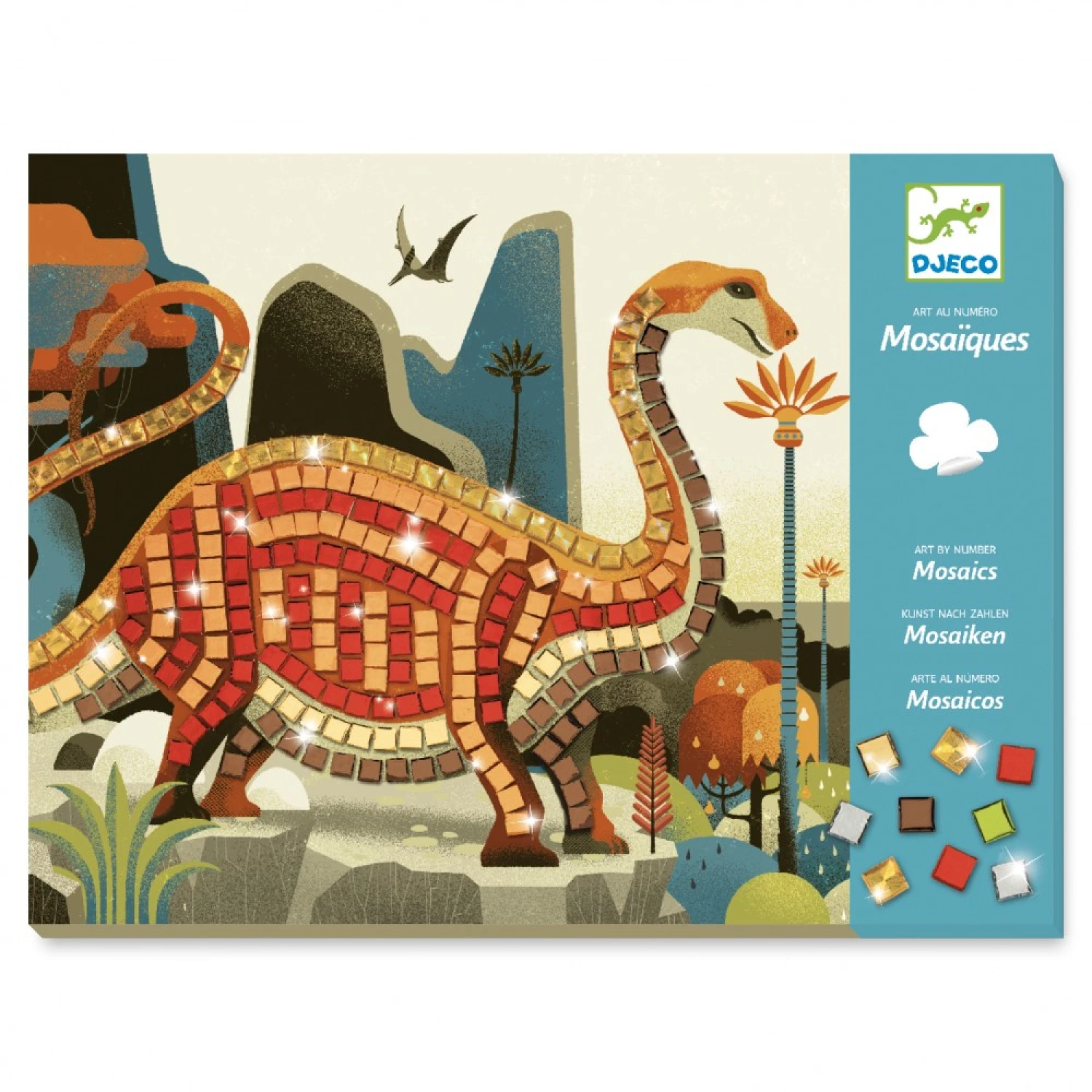 Djeco Mosaïques Dinosaures 2 Planches à Réaliser 3 Djeco Mosaïques Dinosaures 2 Planches à Réaliser