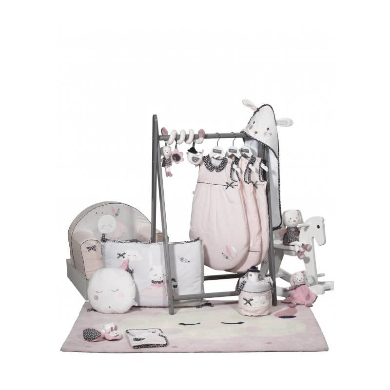 Portant Vêtements Gris Ardoise 4 Portant Vêtements Gris Ardoise – Image 2