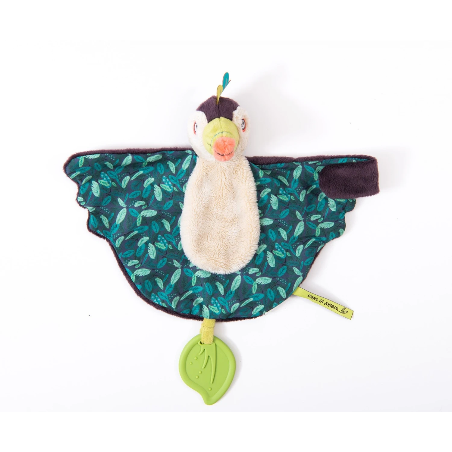 Moulin Roty Doudou Attache Sucette Toucan Pakou Dans La Jungle 4 Moulin Roty Doudou Attache Sucette Toucan Pakou Dans La Jungle – Image 2