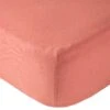 Drap Housse 60x120 Cm Terracotta -Magasin Général Pour Enfants drap housse 60x120x15cm terracotta jersey carde 130grm 100 coton babycalin OA