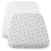 CHICCO Lot De 2 Draps Housses Next2Me Panda 1 CHICCO Lot De 2 Draps Housses Next2Me Panda -Magasin Général Pour Enfants draps housse chicco next2me lot de 2 panda chicco OA