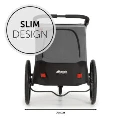 HAUCK Remorque De Vélo Dryk Duo Grey 23 HAUCK Remorque De Vélo Dryk Duo Grey -Magasin Général Pour Enfants dryk duo grey hauck OE