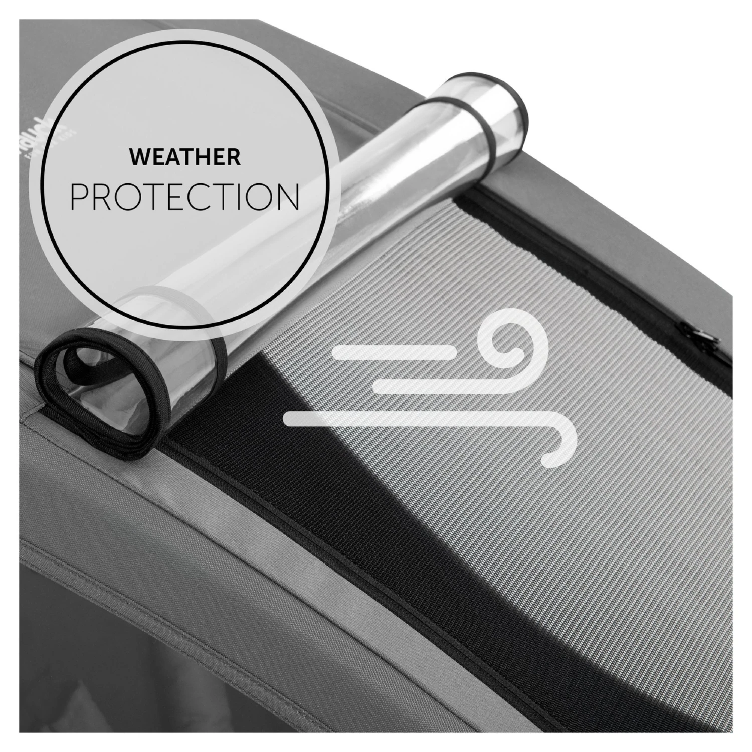 HAUCK Remorque De Vélo Dryk Duo Grey 13 HAUCK Remorque De Vélo Dryk Duo Grey – Image 11