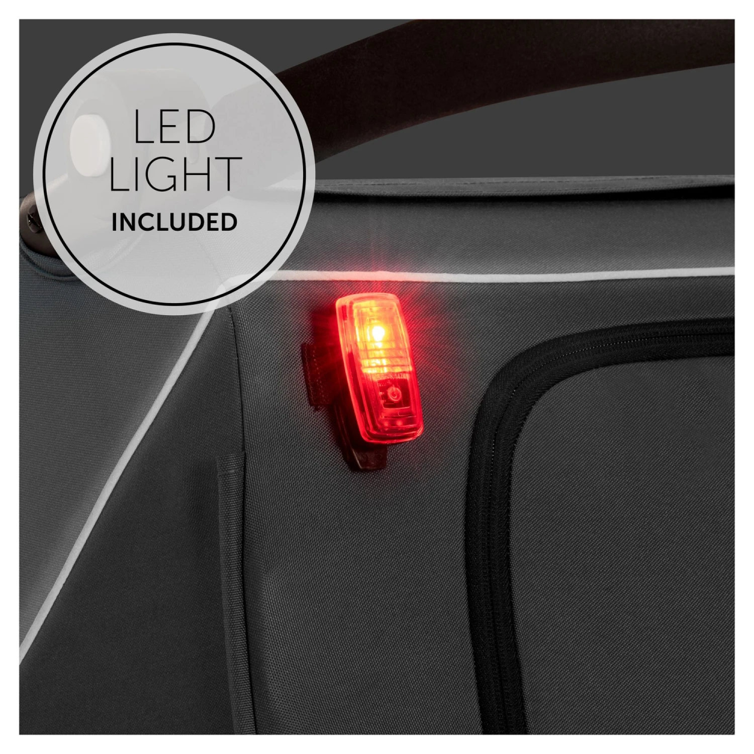 HAUCK Remorque De Vélo Dryk Duo Grey 14 HAUCK Remorque De Vélo Dryk Duo Grey – Image 12