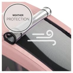 HAUCK Remorque De Vélo Dryk Duo Rose 29 HAUCK Remorque De Vélo Dryk Duo Rose -Magasin Général Pour Enfants dryk duo rose hauck OK