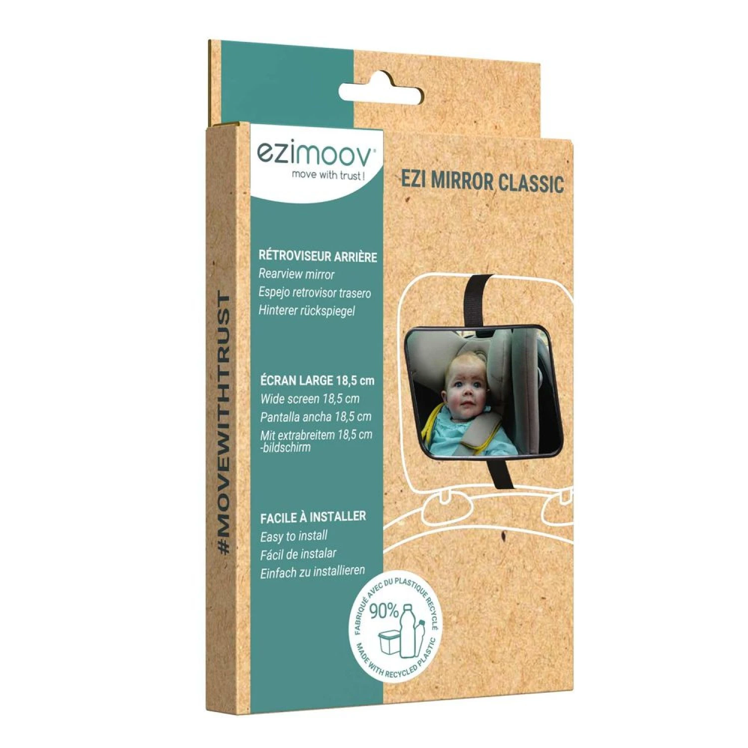 Rétroviseur Bébé Ezi Mirror Classic - Eco Friendly 9 Rétroviseur Bébé Ezi Mirror Classic - Eco Friendly – Image 7