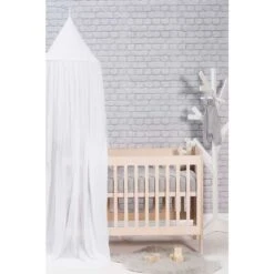 Jollein Flèche De Lit Pour Ciel De Lit 245 Cm White -Magasin Général Pour Enfants fleche pour grand ciel white jollein OB