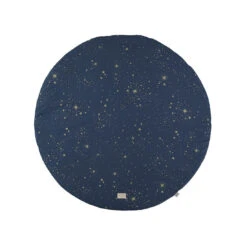 Tapis De Jeu Rond Full Moon - Gold Stella Night Blue