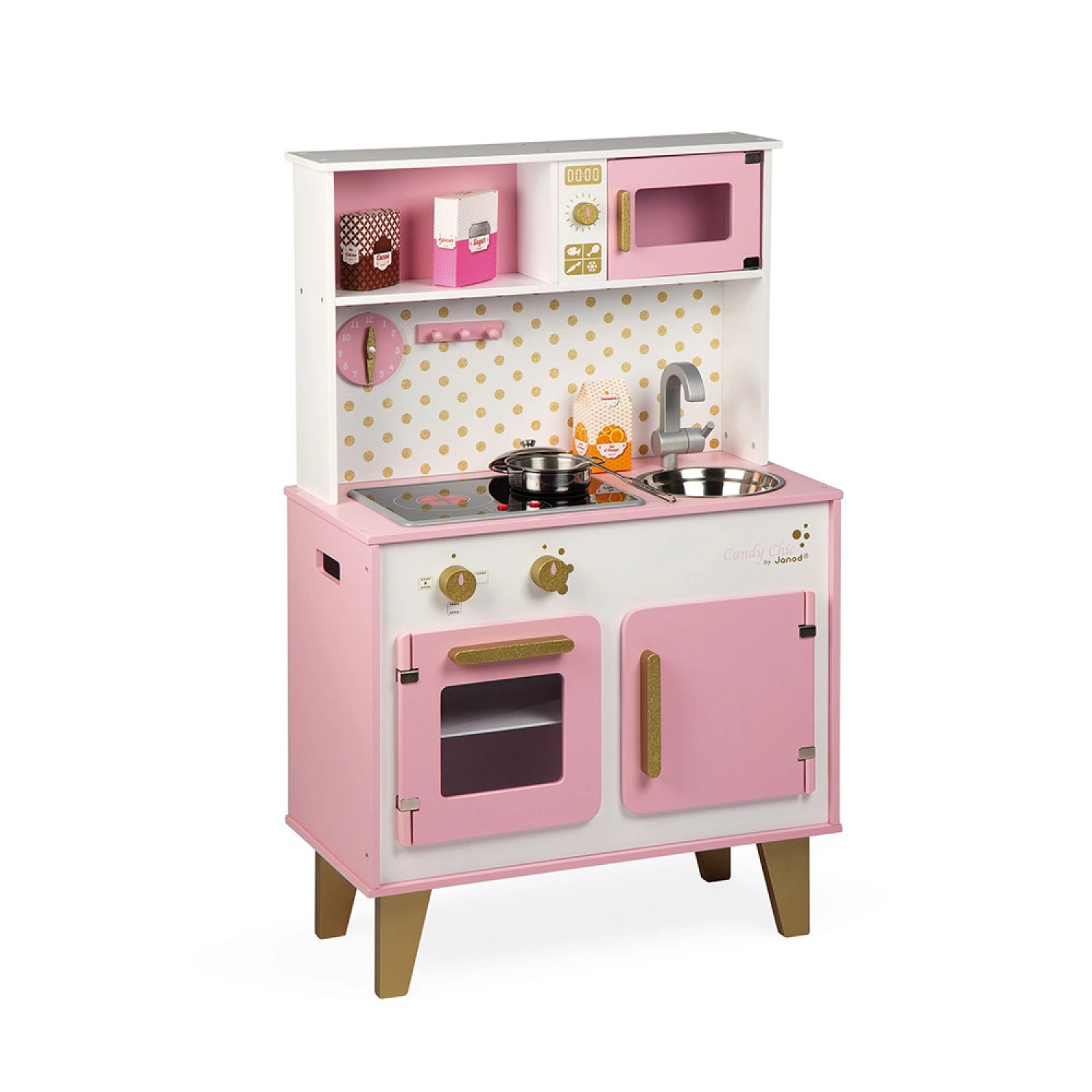 Janod Grande Cuisine Enfant En Bois Candy Chic 3 Janod Grande Cuisine Enfant En Bois Candy Chic