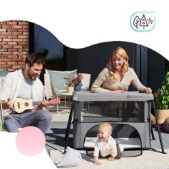 Kinderkraft Lit De Voyage Movi - Pink 28 Kinderkraft Lit De Voyage Movi - Pink -Magasin Général Pour Enfants kinderkraft folding bed movi pink kinderkraft OG